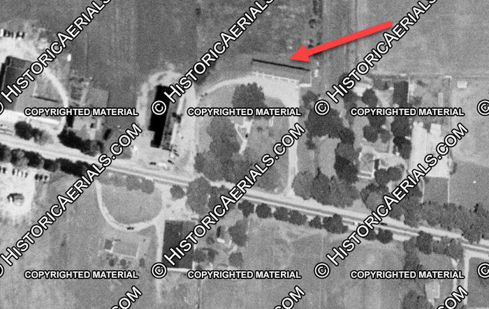 Town & Country Motel (Town and Country Motel) - 1955 Aerial Photo (newer photo)